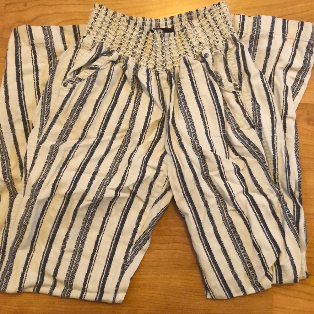 High waisted summer pants